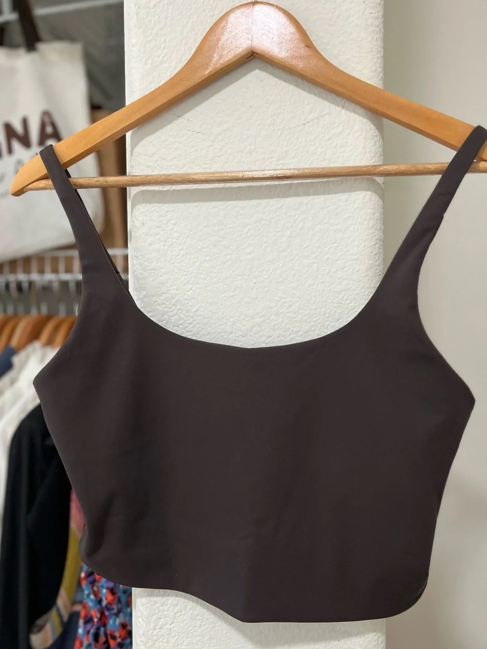 ATHLETA Brown Crop Tank Top - Picture 2 of 6